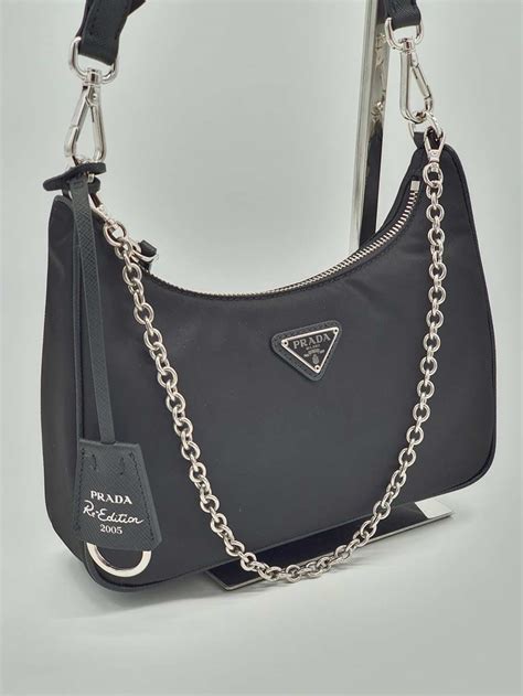 prada pochette leather|prada bags under 1000.